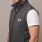Softshell sans manches avec logo brodé
