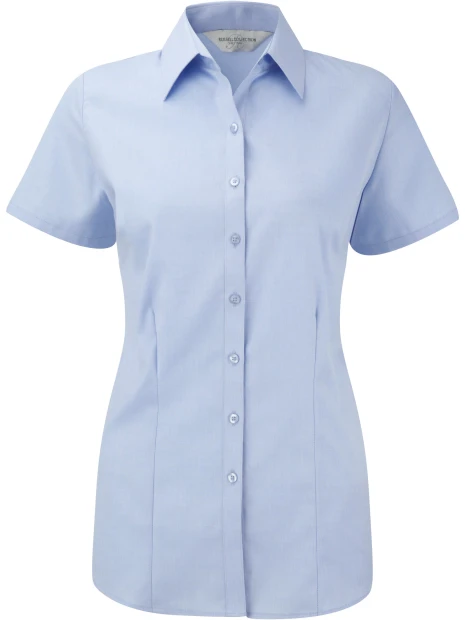 RUSSELL Chemise femme manche courtes à chevrons /api/colors/4c8673c9-9f30-4885-8015-c784ca13e566 personnalisable