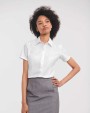 Hemden RUSSELL Ladies Short Sleeve Herringbone Shirt voor bedrukking &amp; borduring