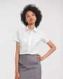 Hemden RUSSELL Ladies Short Sleeve Herringbone Shirt voor bedrukking &amp; borduring