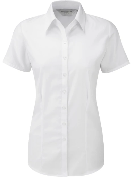 RUSSELL Chemise femme manche courtes à chevrons /api/colors/7a92cd2d-10d2-40b4-928b-296bb7487506 personnalisable