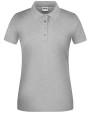 Polos personnalisable JAMES & NICHOLSON Ladies` Bio Workwear Polo
