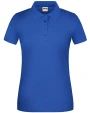 Polos personnalisable JAMES & NICHOLSON Ladies` Bio Workwear Polo