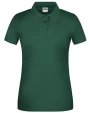 Polo's JAMES & NICHOLSON Ladies` Bio Workwear Polo voor bedrukking &amp; borduring