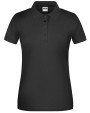 JAMES & NICHOLSON Ladies` Bio Workwear Polo Poloshirts personalisierbar