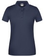 JAMES & NICHOLSON Ladies` Bio Workwear Polo Poloshirts personalisierbar