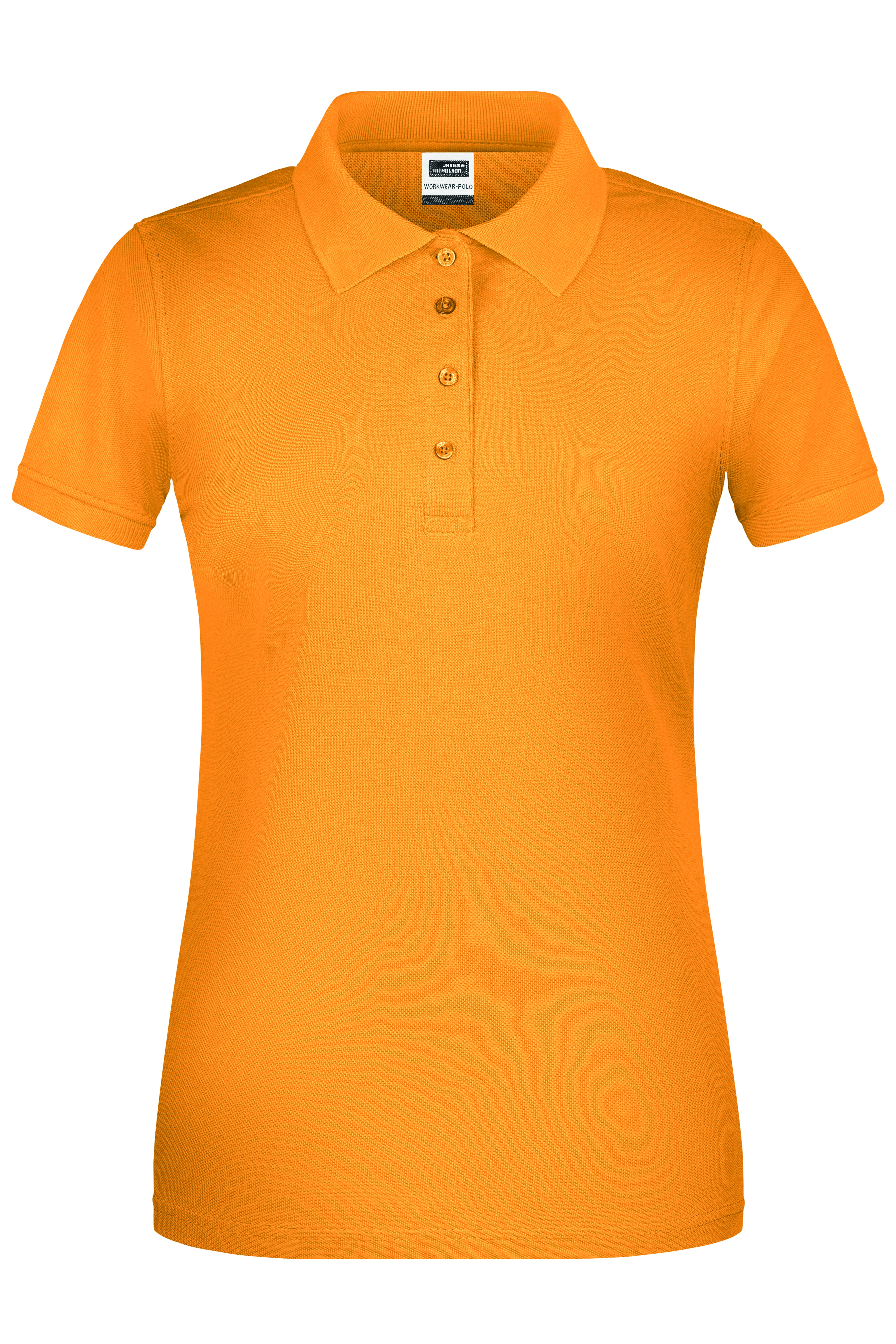 Polo's JAMES & NICHOLSON Ladies` Bio Workwear Polo voor bedrukking &amp; borduring