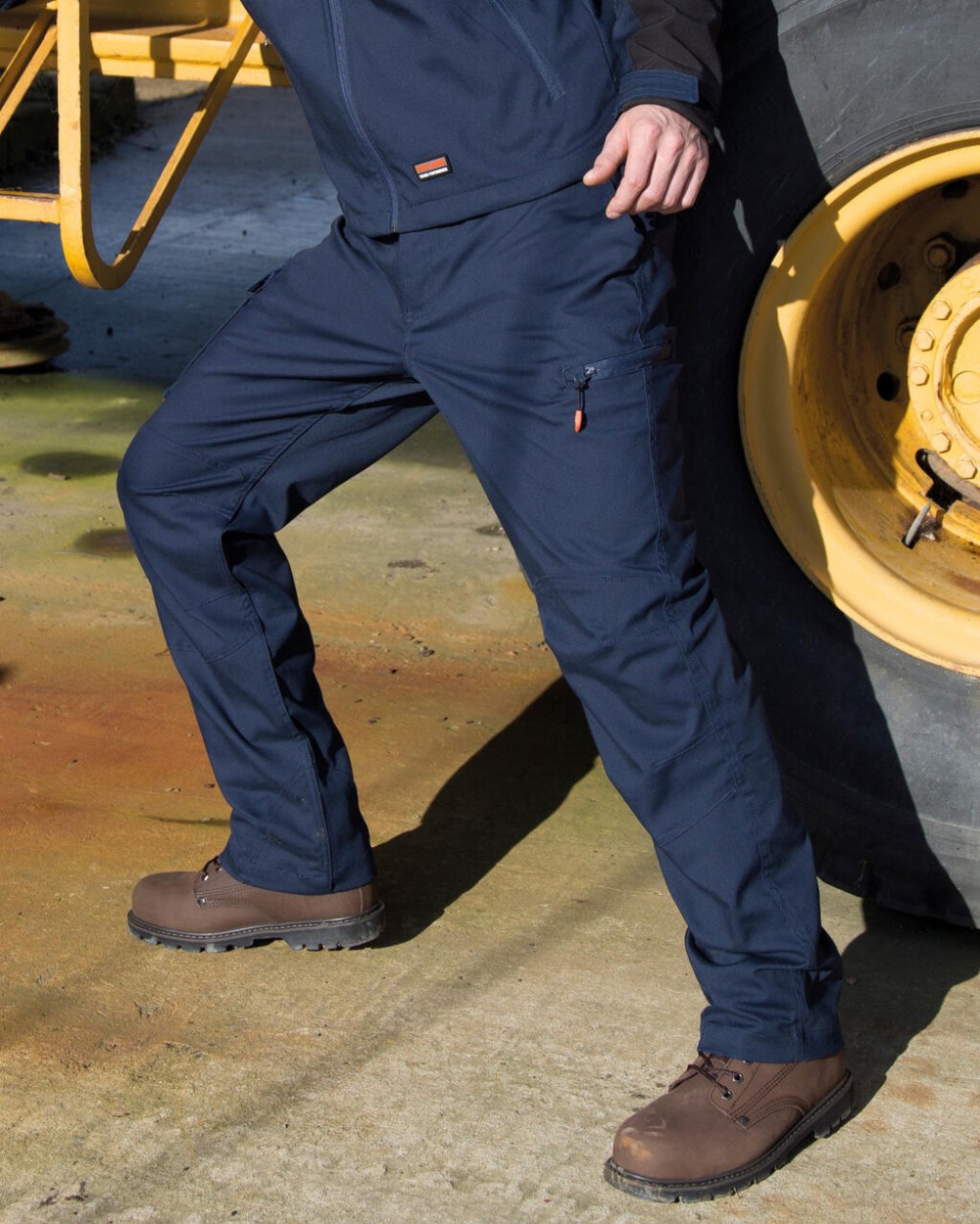 Broeken RESULT Work Guard Stretch Trousers Reg voor bedrukking &amp; borduring