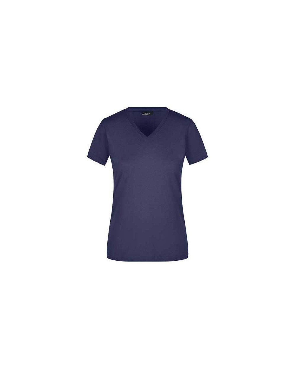 T-Shirts personnalisable JAMES & NICHOLSON Ladies` Slim Fit V-T