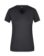 T-shirts JAMES & NICHOLSON Ladies` Slim Fit V-T voor bedrukking &amp; borduring