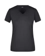T-shirts JAMES & NICHOLSON Ladies` Slim Fit V-T voor bedrukking &amp; borduring