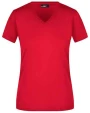 T-shirts JAMES & NICHOLSON Ladies` Slim Fit V-T voor bedrukking &amp; borduring