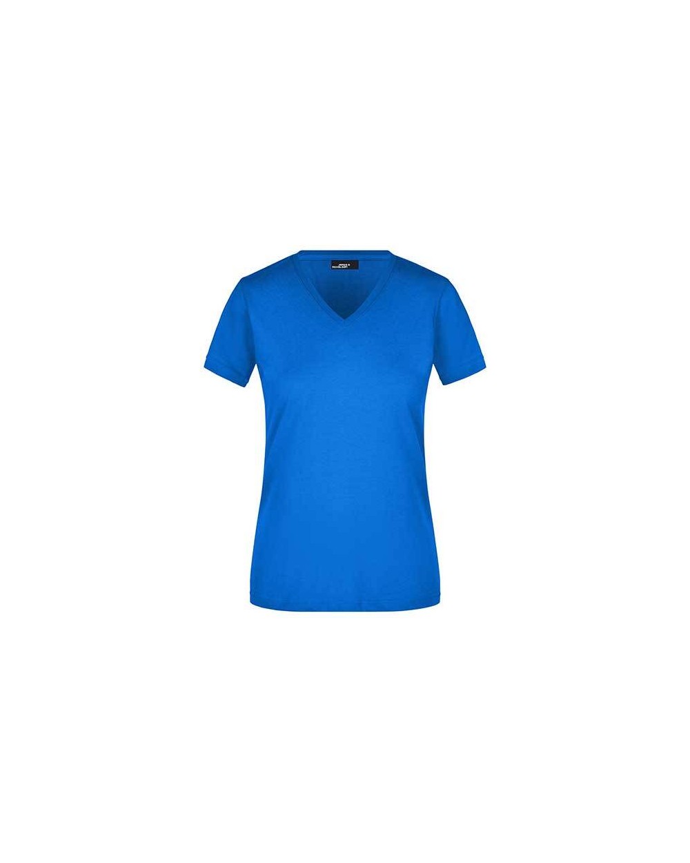 T-Shirts personnalisable JAMES & NICHOLSON Ladies` Slim Fit V-T