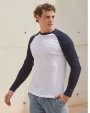 T-shirts SKINNIFIT L/S BASEBALL T voor bedrukking &amp; borduring