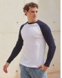 SKINNIFIT L/S BASEBALL T T-Shirts personalisierbar