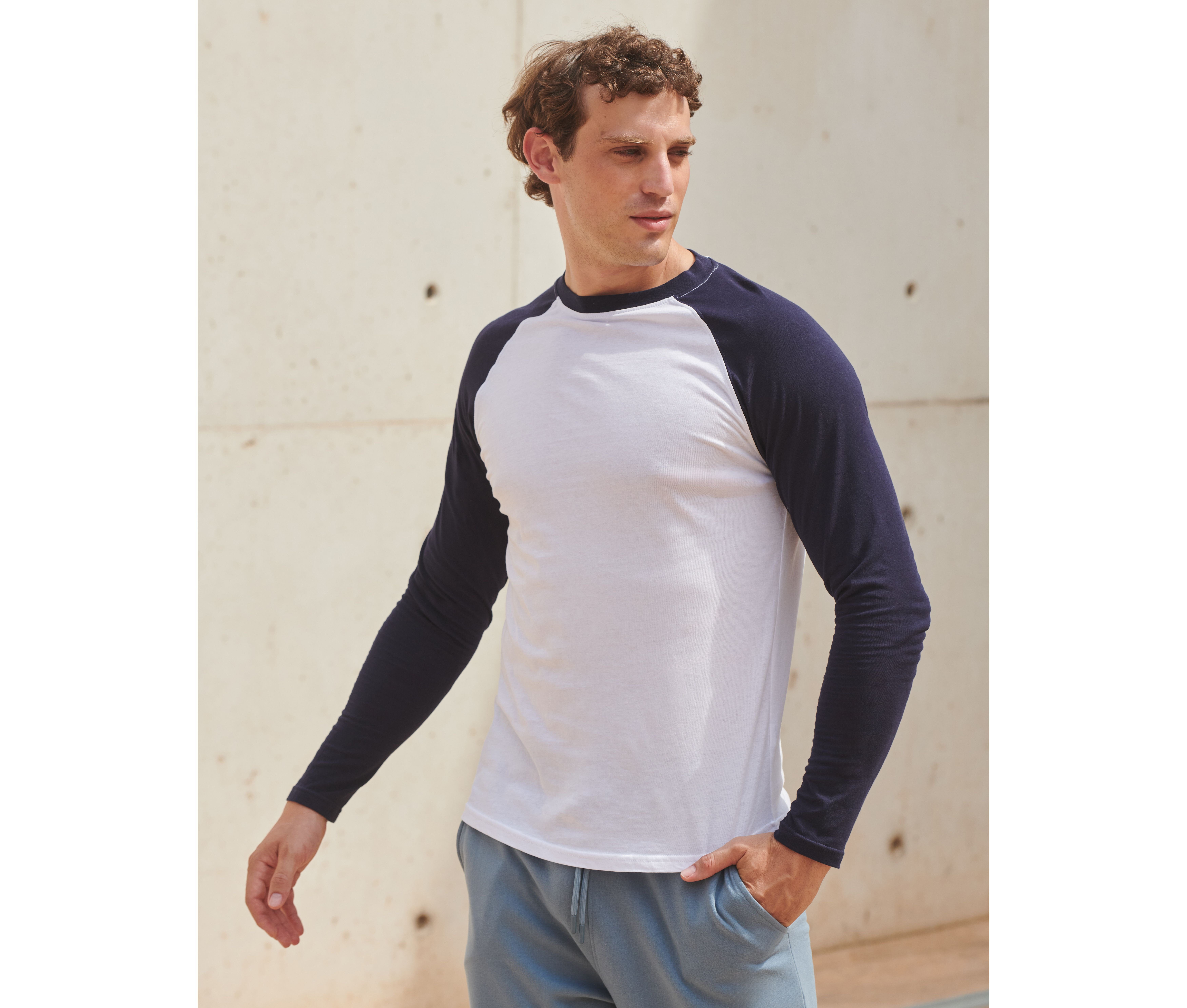 T-Shirts personnalisable SKINNIFIT L/S BASEBALL T