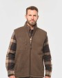 Vestes personnalisable WK. DESIGNED TO WORK Bodywarmer polaire avec intérieur sherpa unisexe