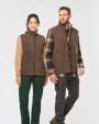 Vestes personnalisable WK. DESIGNED TO WORK Bodywarmer polaire avec intérieur sherpa unisexe