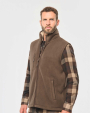 Vestes personnalisable Wk. Designed To Work Bodywarmer polaire avec intérieur sherpa unisexe