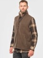 Vestes à personnaliser WK. DESIGNED TO WORK Bodywarmer polaire avec intérieur sherpa unisexe 