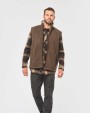 WK. DESIGNED TO WORK Bodywärmer aus Fleece mit Sherpa-Innenseite, Unisex Jacken personalisierbar