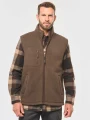 Vestes à personnaliser WK. DESIGNED TO WORK Bodywarmer polaire avec intérieur sherpa unisexe 