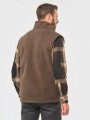 Vestes à personnaliser WK. DESIGNED TO WORK Bodywarmer polaire avec intérieur sherpa unisexe 