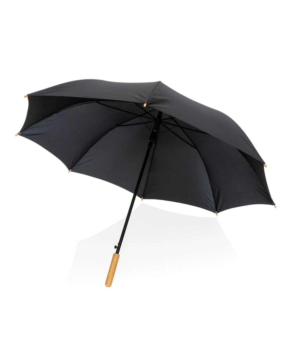 Paraplu's 4DO 27" Impact AWARE™ RPET 190T auto open bamboe paraplu voor bedrukking &amp; borduring