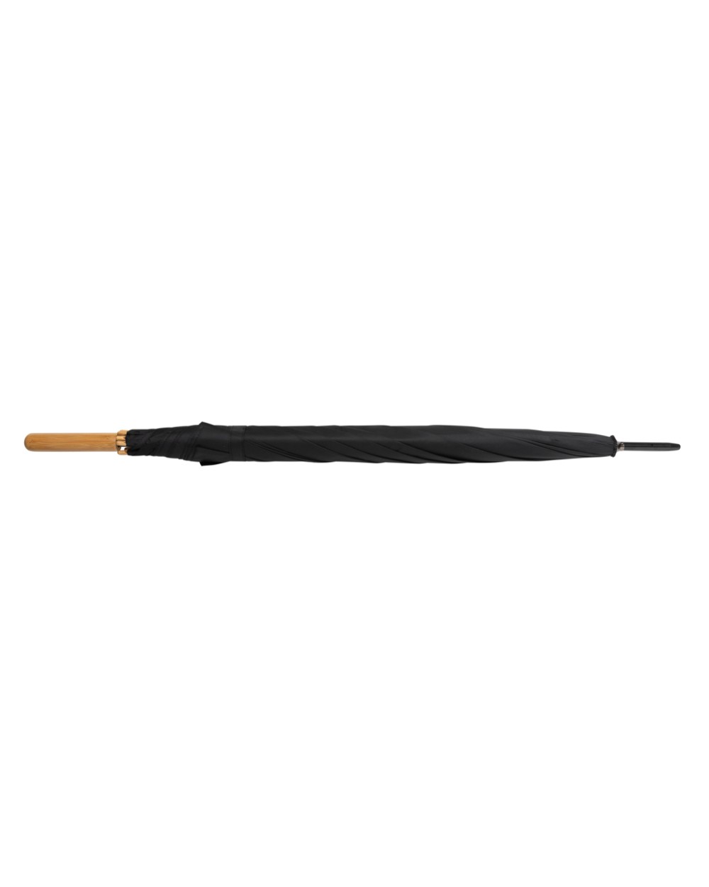 4DO 27" Impact AWARE™ RPET 190T Auto-Open Bambus-Schirm Regenschirme personalisierbar