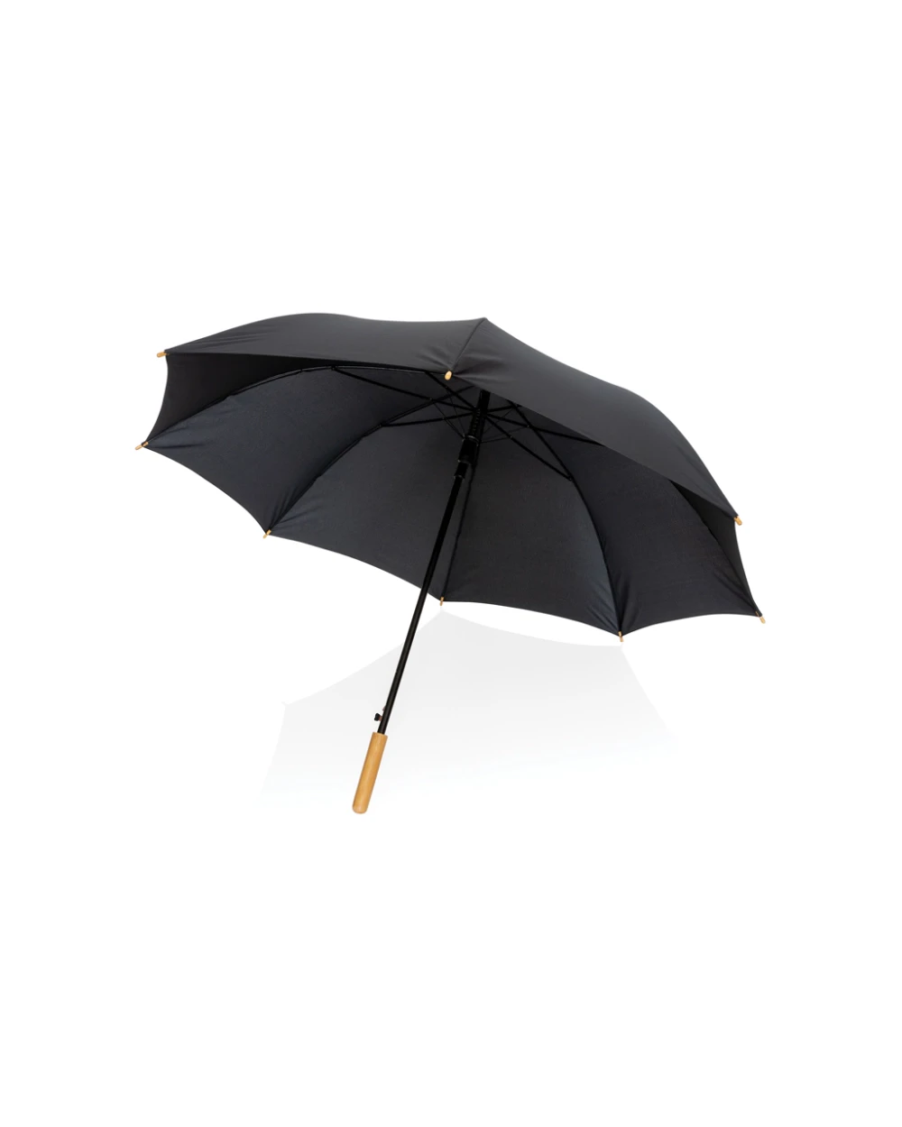 Paraplu's 4DO 27" Impact AWARE™ RPET 190T auto open bamboe paraplu voor bedrukking &amp; borduring