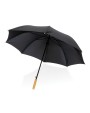 Parapluies personnalisable 4DO Parapluie 27" en rPET et bambou ouverture auto Impact AWARE™
