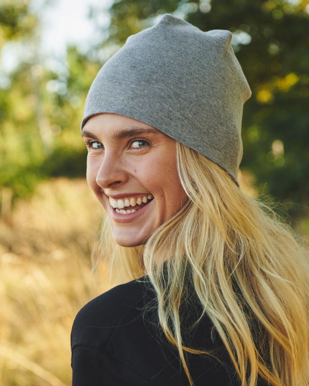 NEUTRAL INTERLOCK BEANIE Mützen personalisierbar