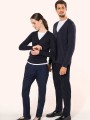 Pulls à personnaliser KARIBAN Cardigan Supima® homme 