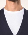 Truien KARIBAN Heren Supima® cardigan voor bedrukking &amp; borduring