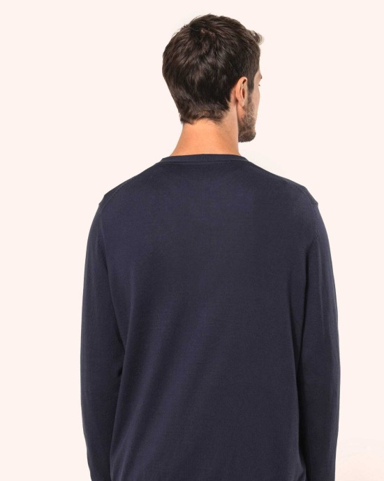 Pulls personnalisable Kariban Cardigan Supima® homme