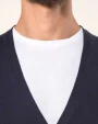 Truien KARIBAN Heren Supima® cardigan voor bedrukking &amp; borduring
