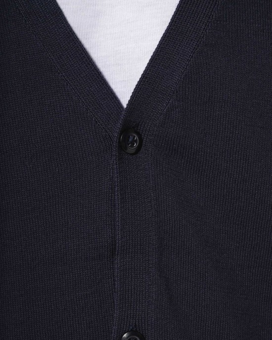 Pulls personnalisable Kariban Cardigan Supima® homme