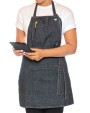 Tabliers personnalisable LE CHEF Utility Apron Bib Washed Denim