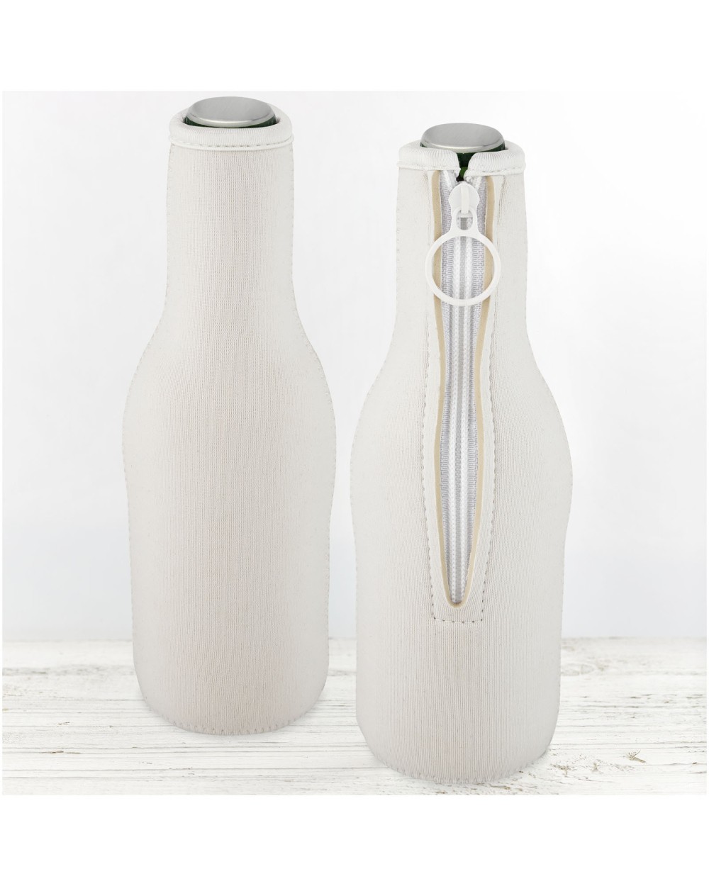 Tassen & Zakken 4DO Fris flessenhouder van gerecycled neopreen voor bedrukking &amp; borduring