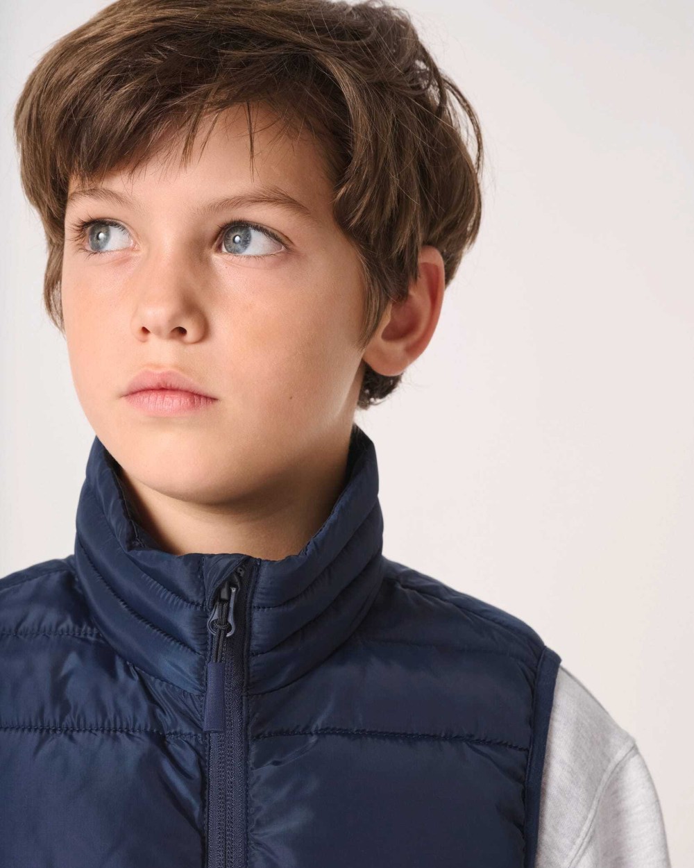 IDEAL BASIC BRAND Kinder gestepptes Bodywarmer Jacken personalisierbar