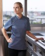 Vestes personnalisable KARLOWSKY Short-Sleeve Ladies' Chef Jacket Modern-Look