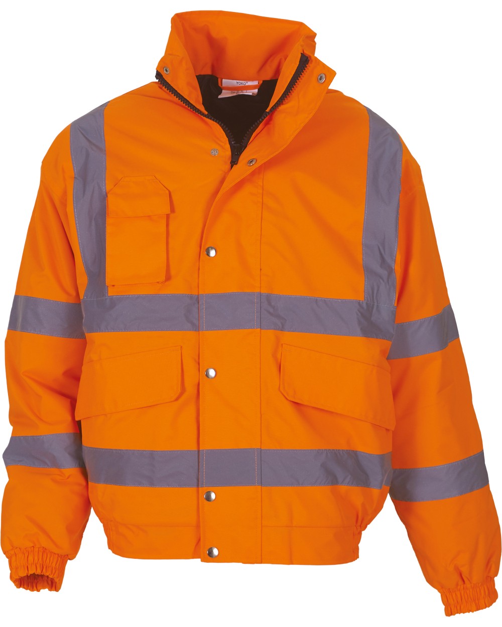 YOKO Hi-Vis Bomber Jacket Jacken personalisierbar