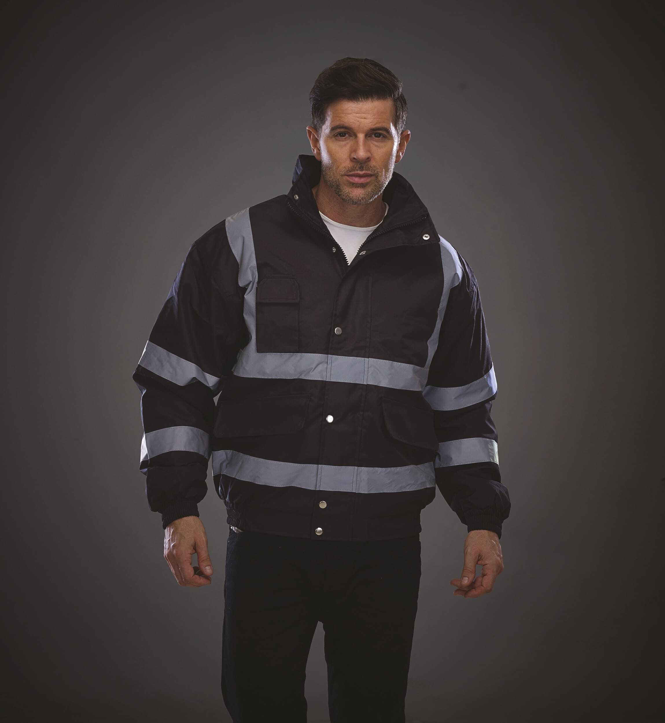 Jassen YOKO Klassieke veiligheids bomberjack voor bedrukking &amp; borduring