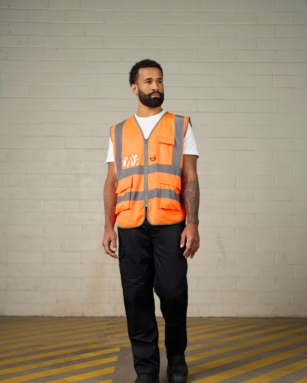 PRO RTX Executive waistcoat Warnwesten personalisierbar