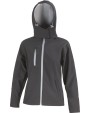 RESULT Core Ladies Tx Performance Hooded Soft Shell Jacket Softshells personalisierbar