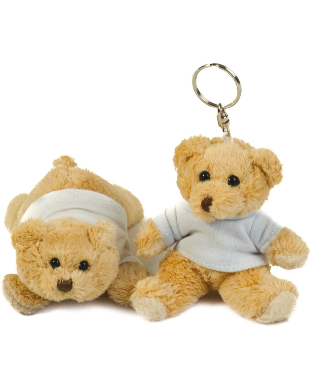 Articles publicitaires personnalisable MUMBLES Porte-clé peluche ours Binx