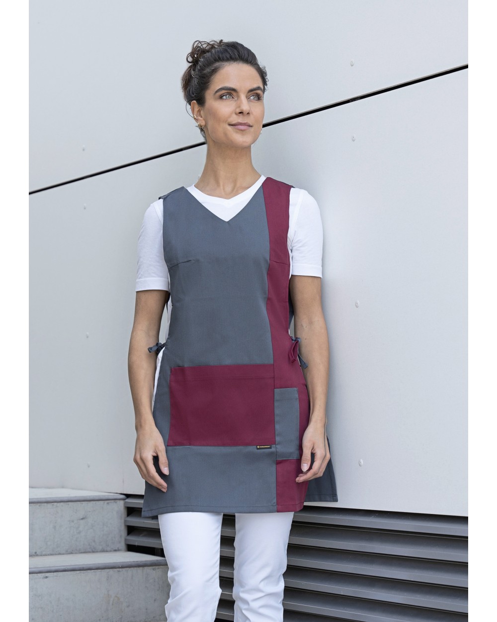 KARLOWSKY Worksmock Marilies for Women Schürzen personalisierbar