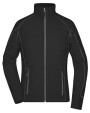 Polar Fleeces JAMES & NICHOLSON Ladies` Structure Fleece Jacket voor bedrukking &amp; borduring
