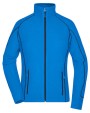 Polar Fleeces JAMES & NICHOLSON Ladies` Structure Fleece Jacket voor bedrukking &amp; borduring
