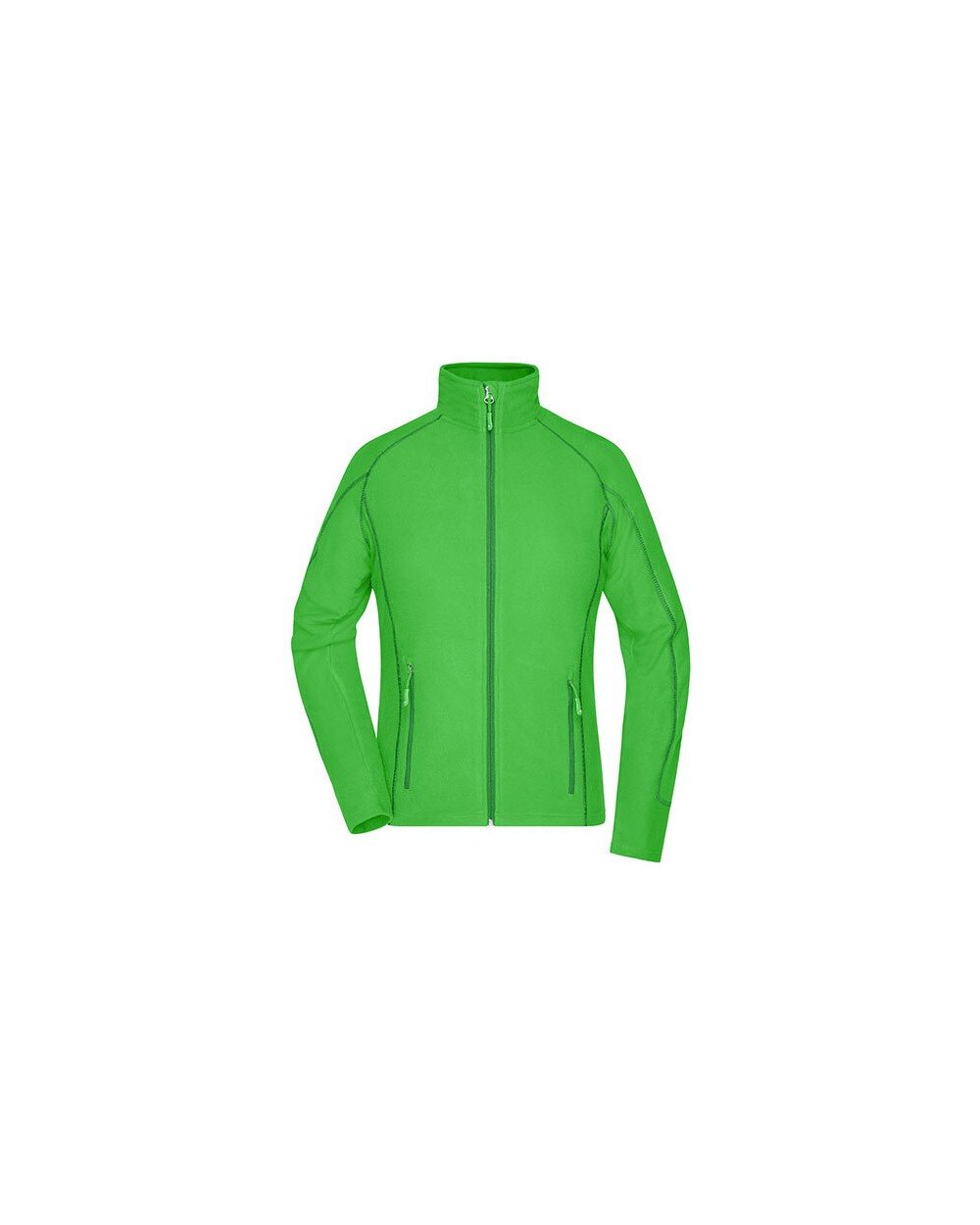 Polar Fleeces JAMES & NICHOLSON Ladies` Structure Fleece Jacket voor bedrukking &amp; borduring